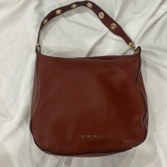 Michael Kors Rich Brown Crossbody Bag - Picture 1 of 3